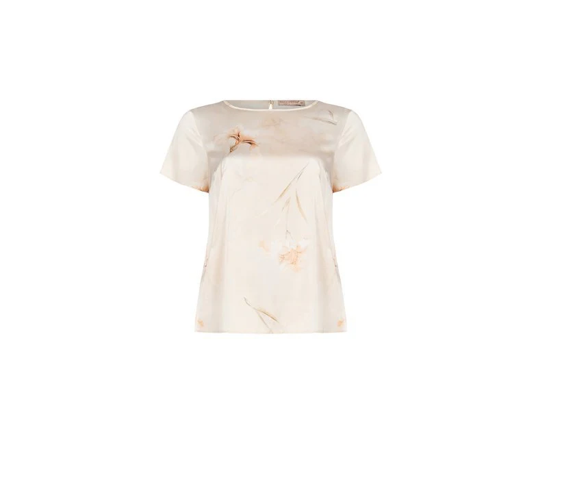 Blusa fantasia floreale Rinascimento donna