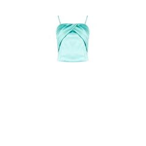 Top bustier in raso  donna