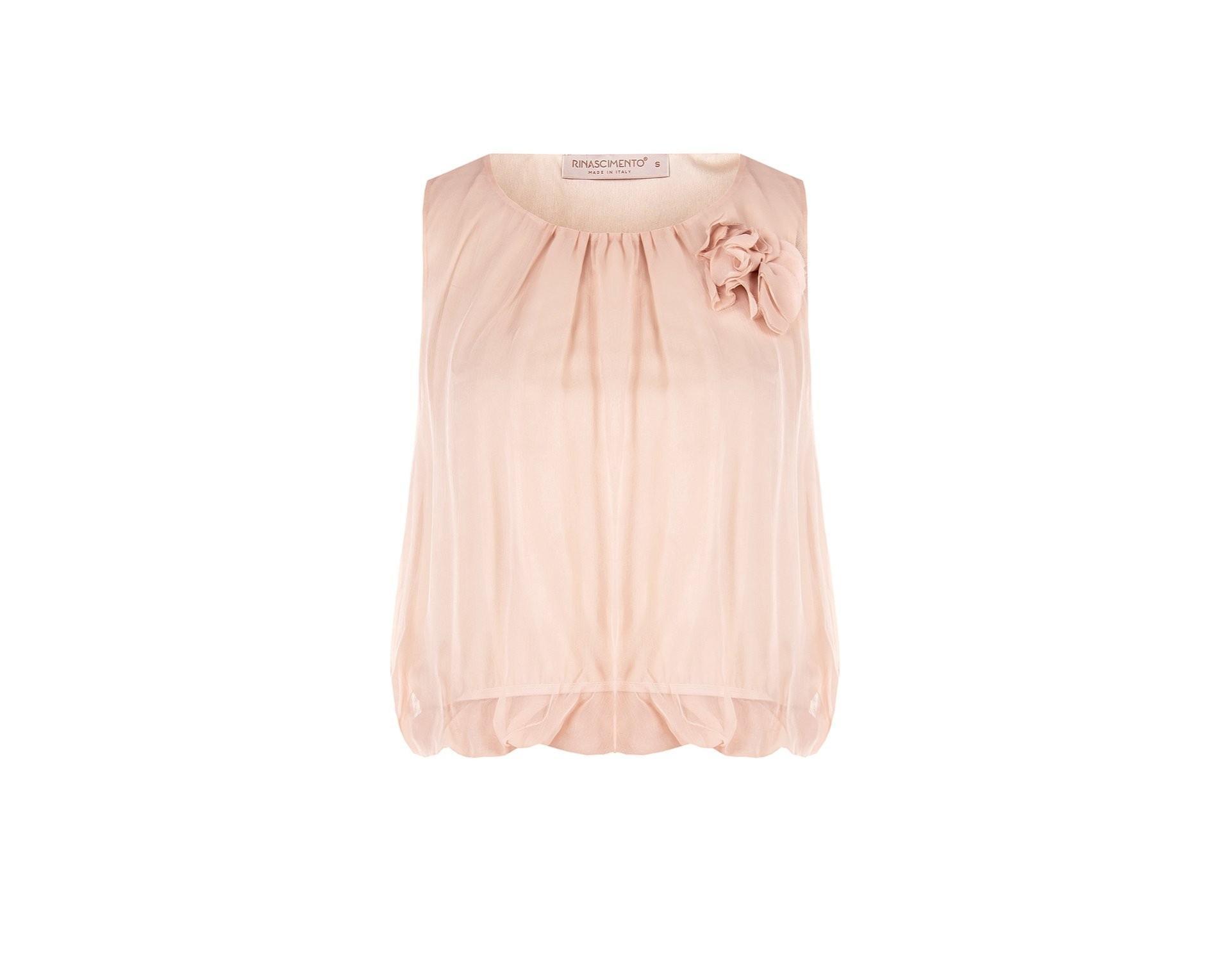 Top corto palloncino Rinascimento donna