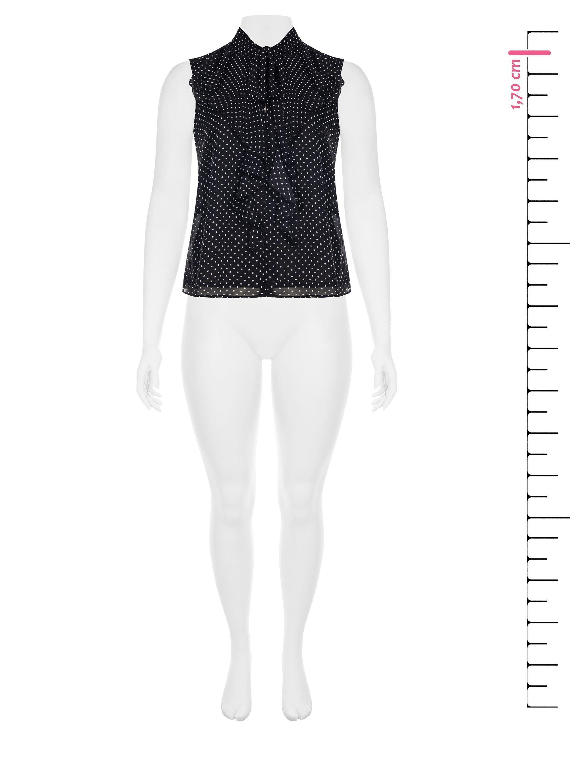 Blusa pois Rinascimento Curvy