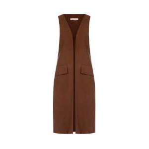Gilet lungo aperto  donna