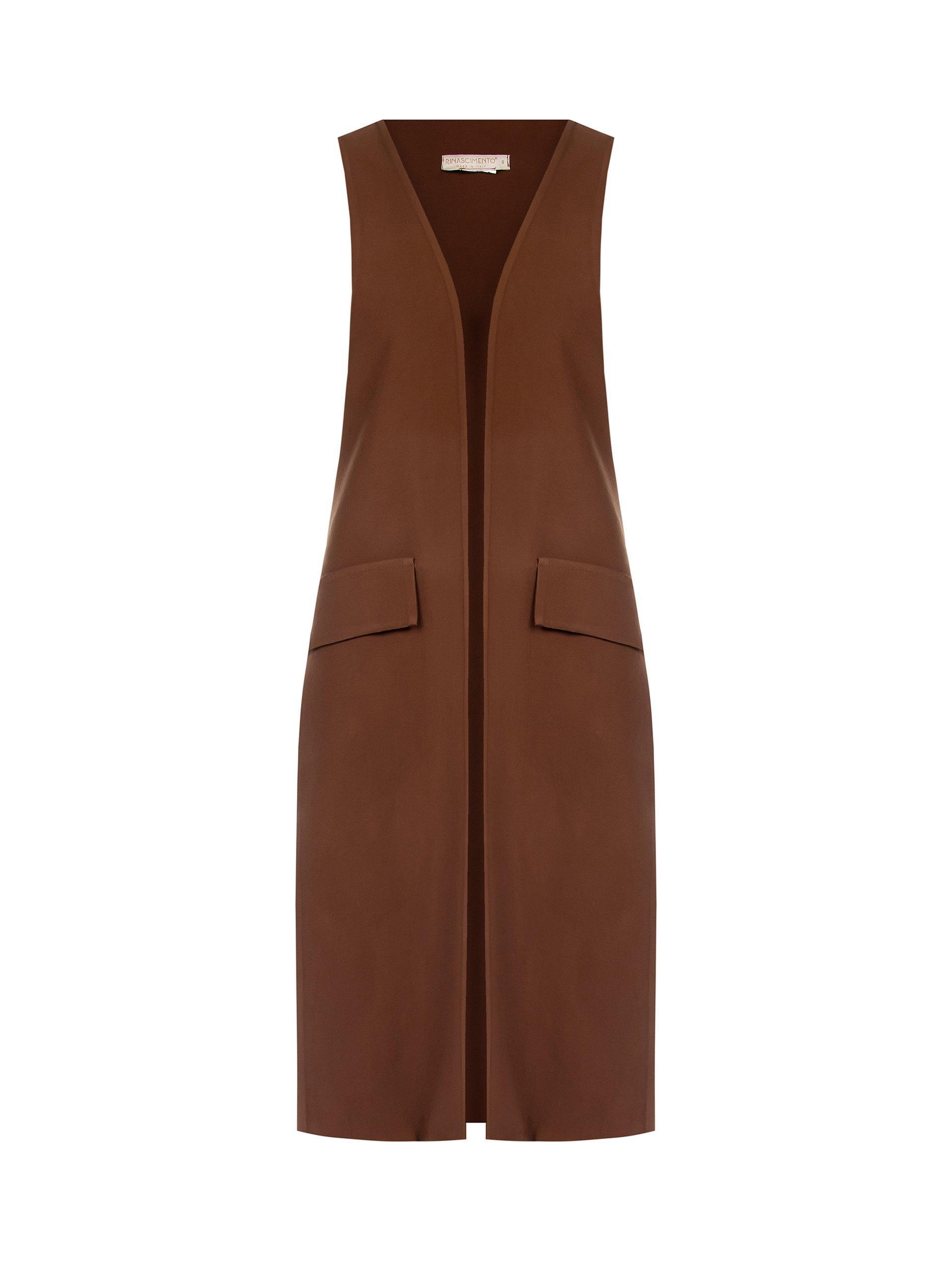 Gilet lungo aperto Rinascimento donna