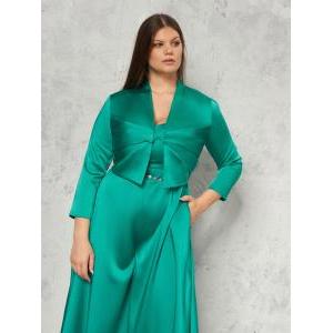Bolero coprispalle in raso  curvy
