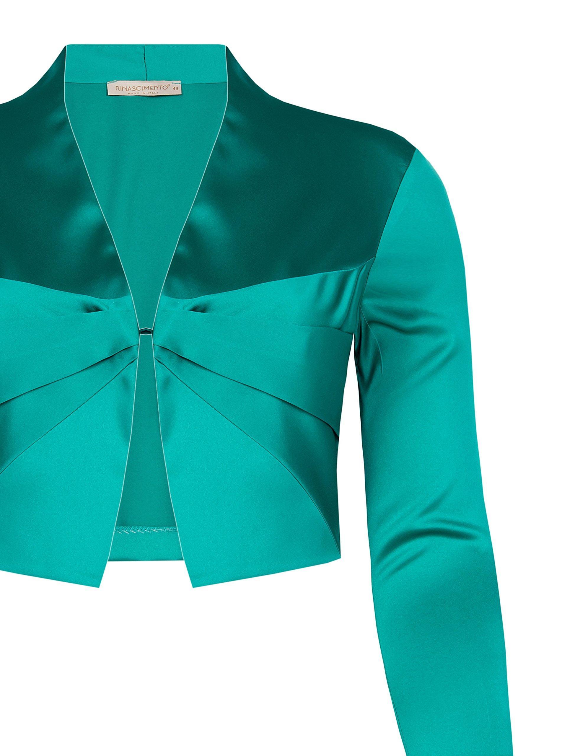 Bolero coprispalle in raso Rinascimento curvy