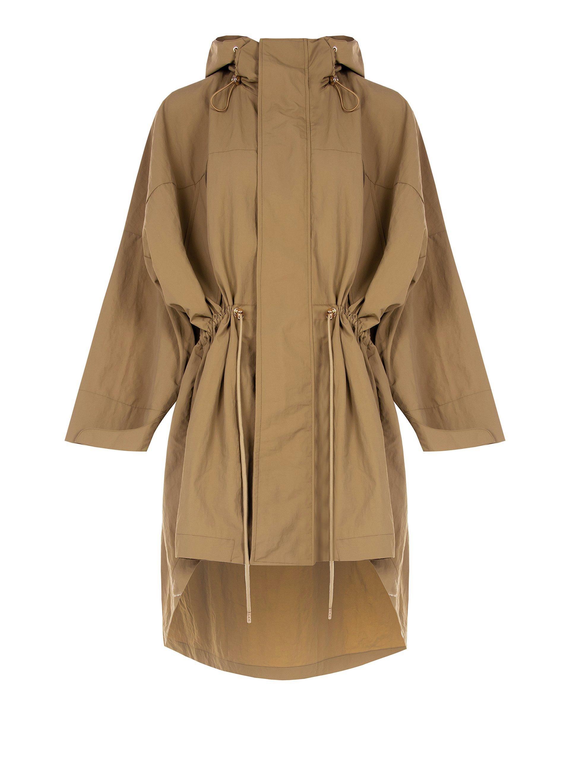 Giacca Parka con cappuccio Impermeabile da donna Rinascimento