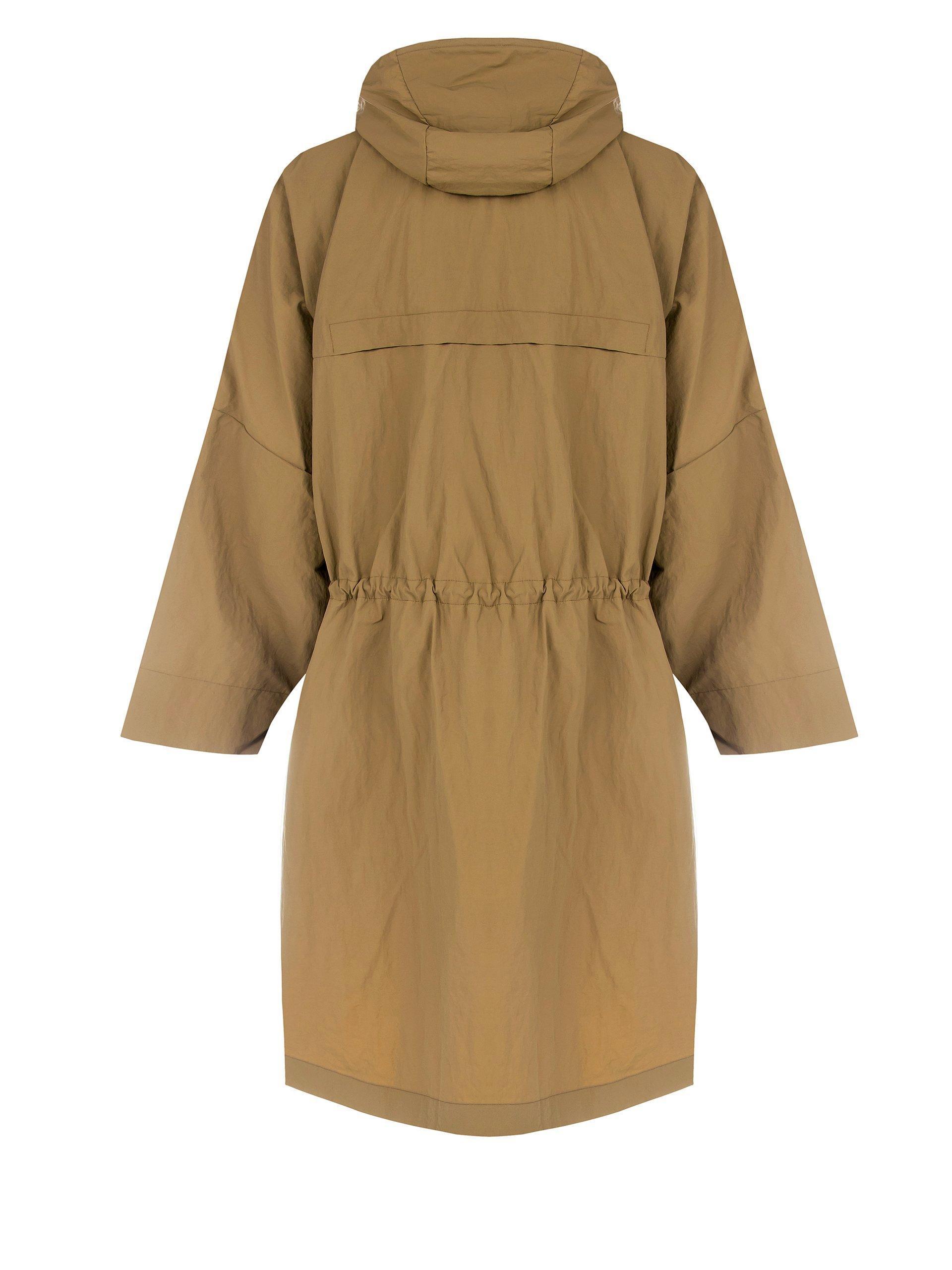 Giacca Parka con cappuccio Impermeabile da donna Rinascimento