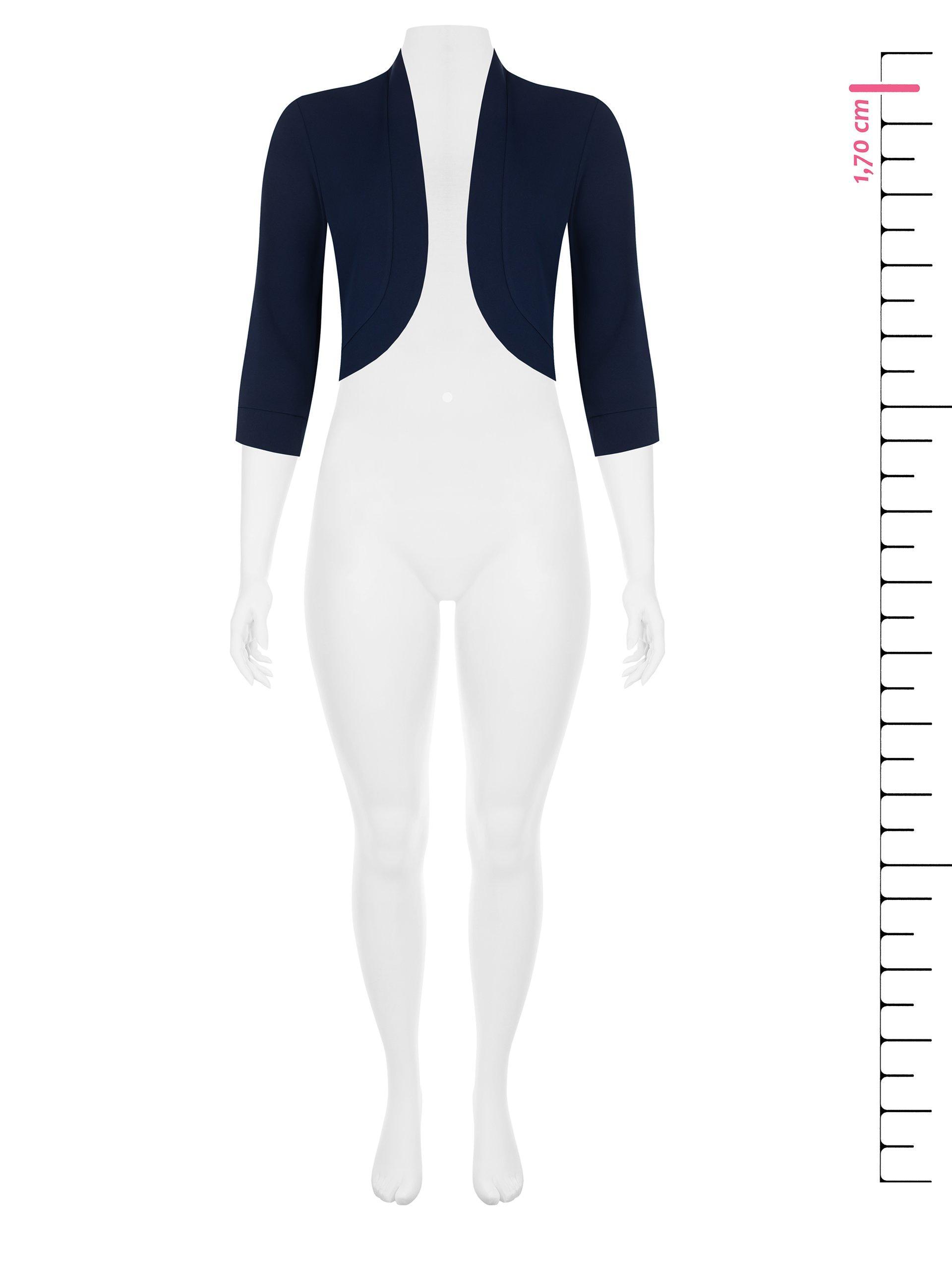 Bolero coprispalle aperto Rinascimento Curvy