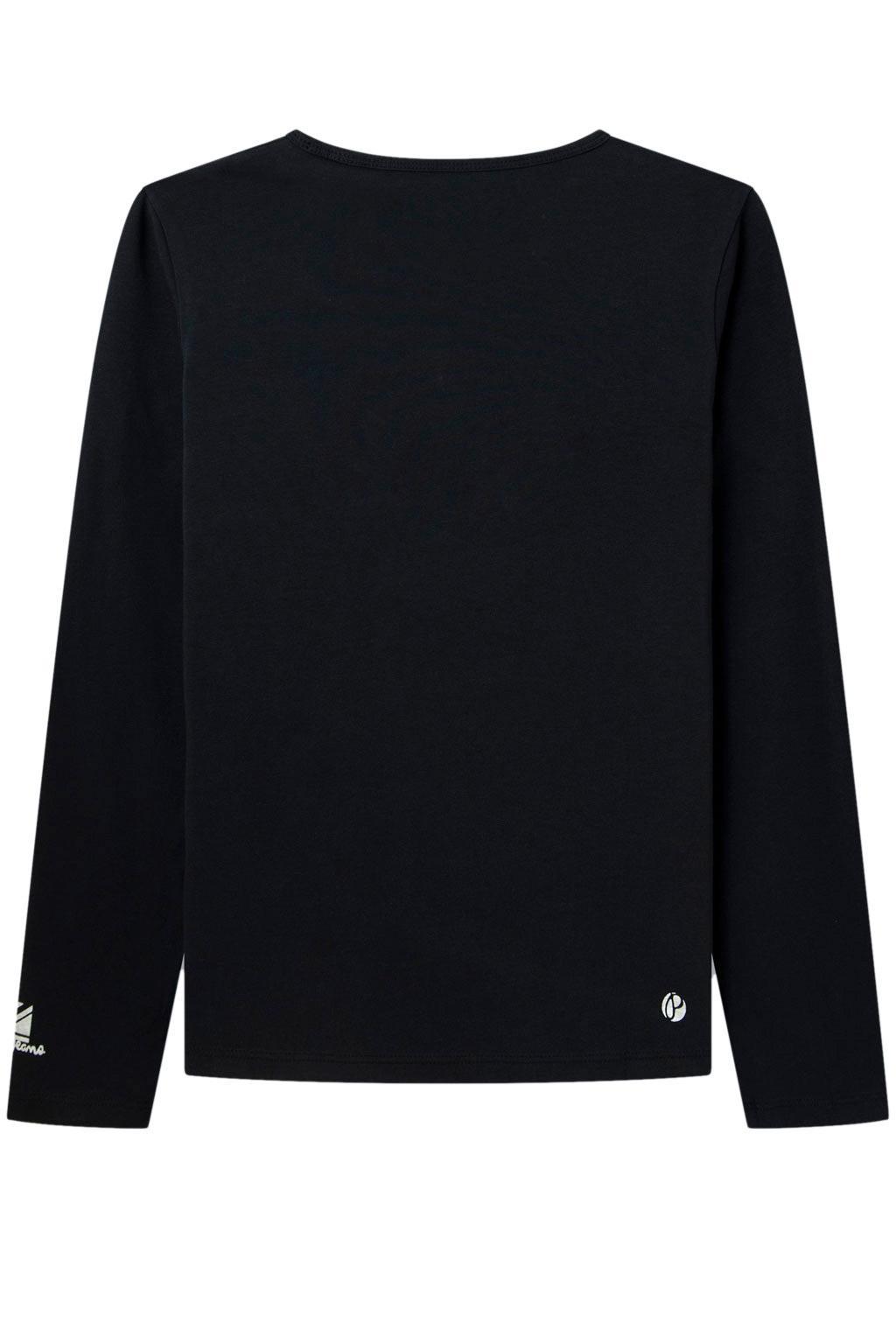 T-shirt manica lunga cotone Pepe Jeans bambina