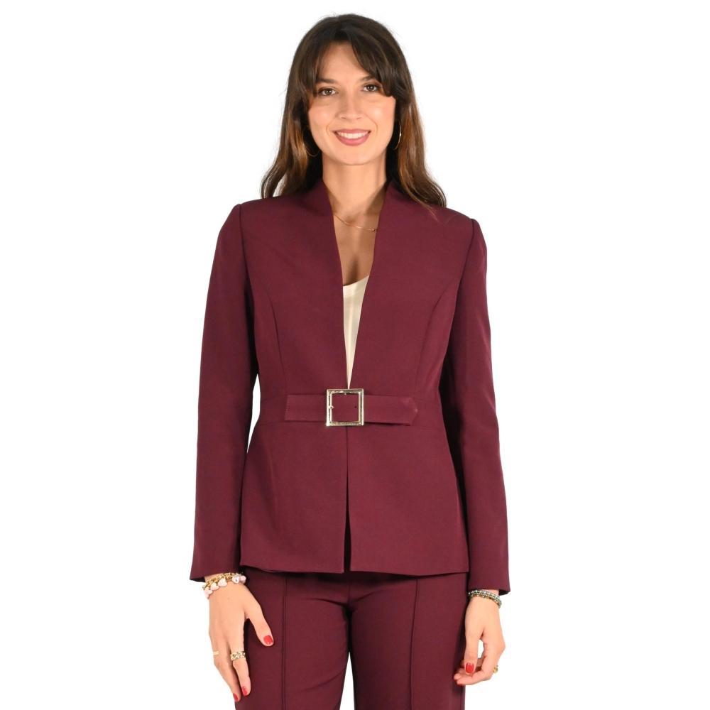 rinascimento completo tailleur donna rinascimento bordeaux - foto 2