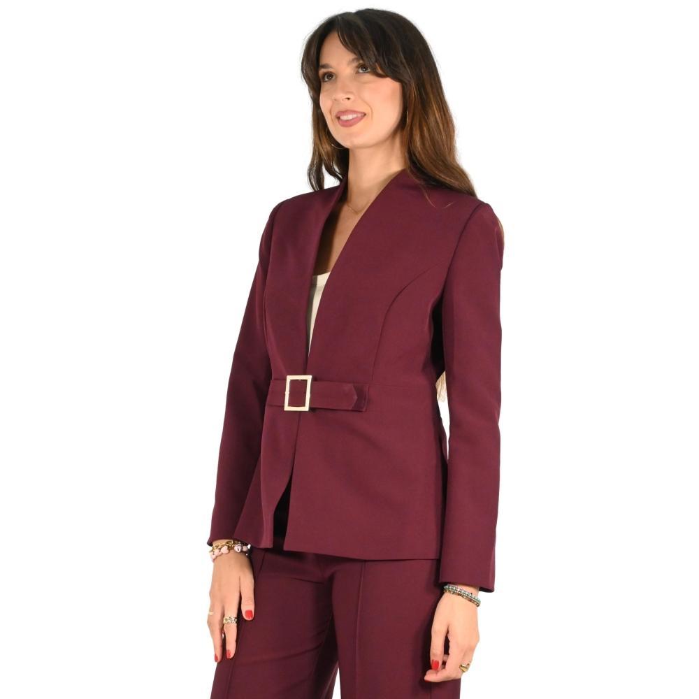 rinascimento completo tailleur donna rinascimento bordeaux - foto 3