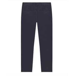 Chino regular gabardine cotone  blu