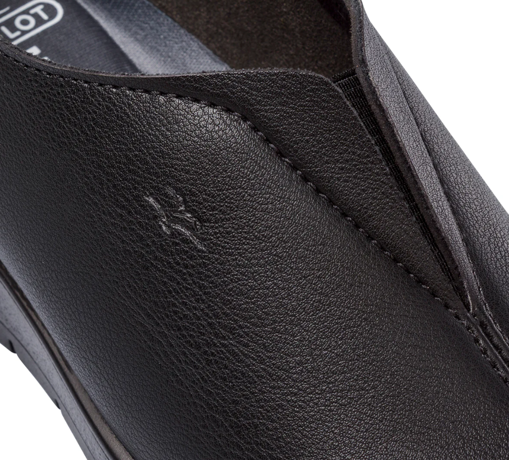 Scarpe Slip-on da Donna nere con zeppa Fly Flot