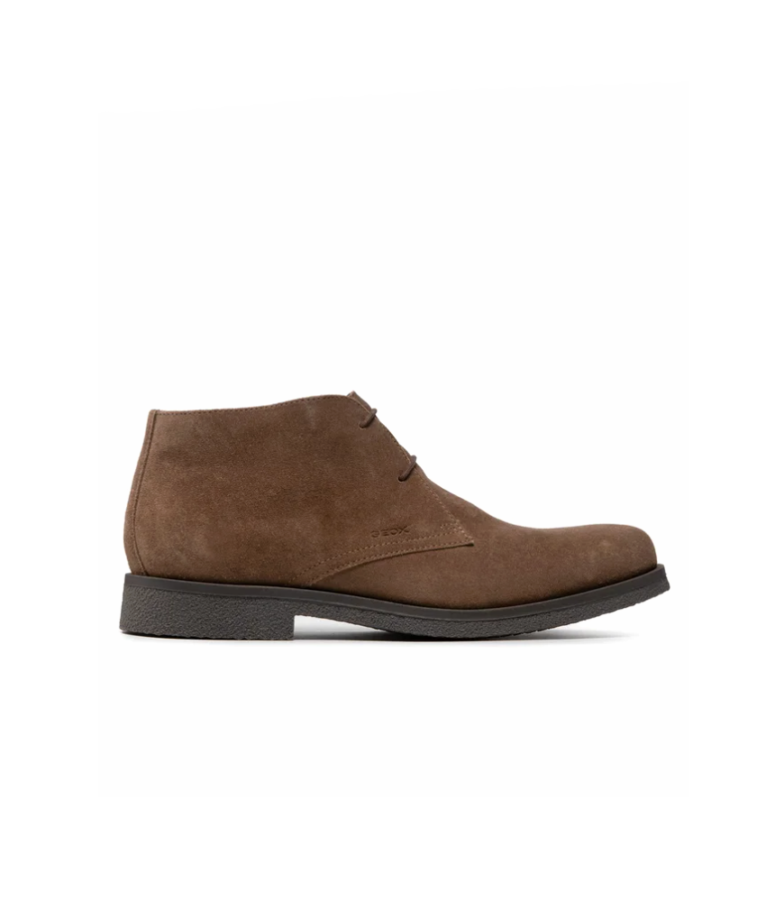 Scarpe polacchine scamosciate uomo Geox