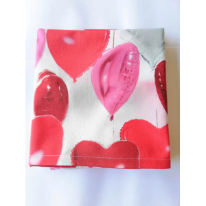 Tovaglia cuoricini stampa digitale 12 posti
