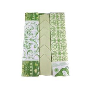 Tovaglia 12 posti con tovaglioli fantasia