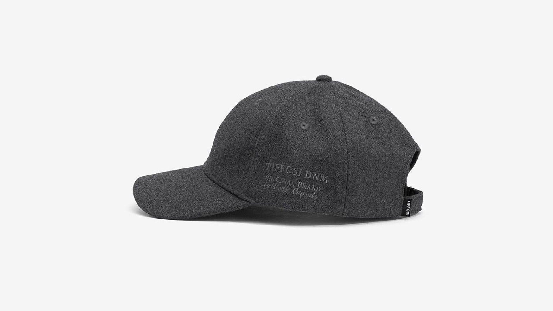 Berretto basic casual uomo Tiffosi grigio