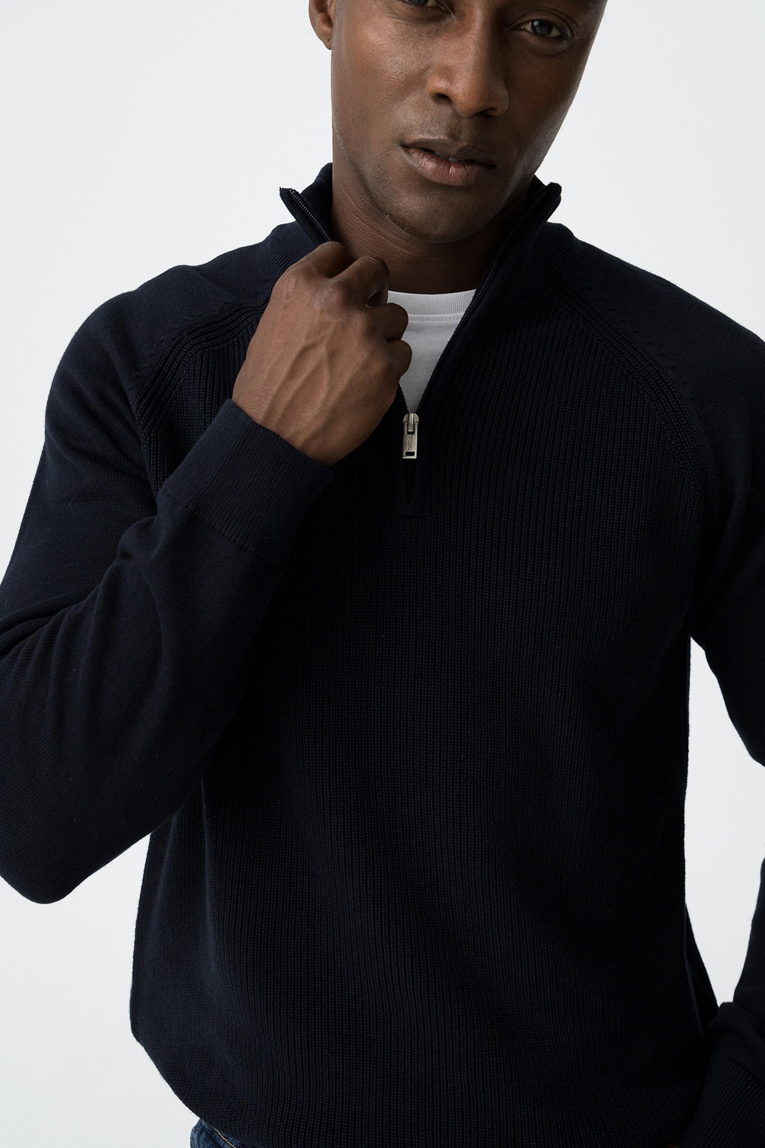 Maglione mezza zip uomo Tiffosi