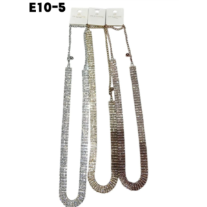 Cinta donna metallo con strass