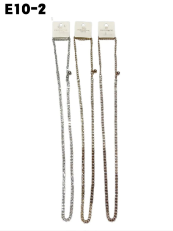 charm chic cinta donna strass 2 fili - foto 1 charm chic cinta donna strass 2 fili - foto 1