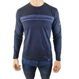 Maglia manica lunga girocollo uomo