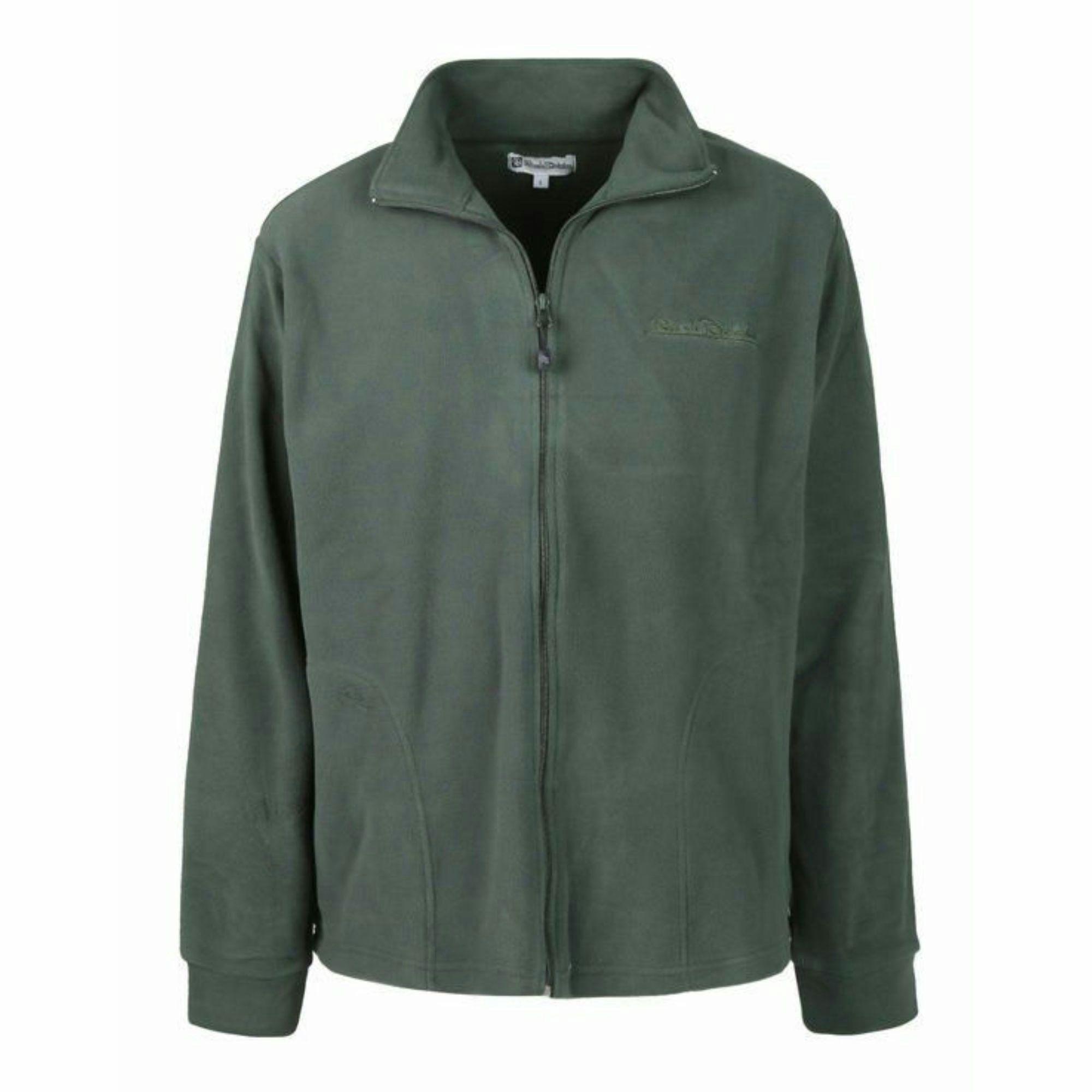 Felpa da uomo in pile Renato Balestra verde militare