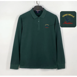 Polo ml uomo interlock unito  verde