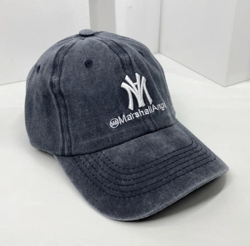 marshall berretto baseball cotone lavato ricamo ma - foto 1