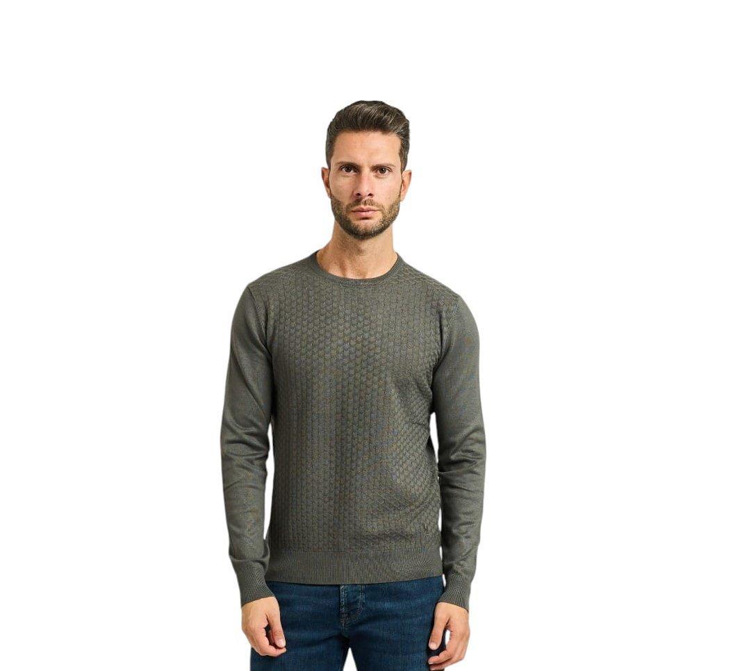 Maglioncino girocollo da uomo Yes Zee