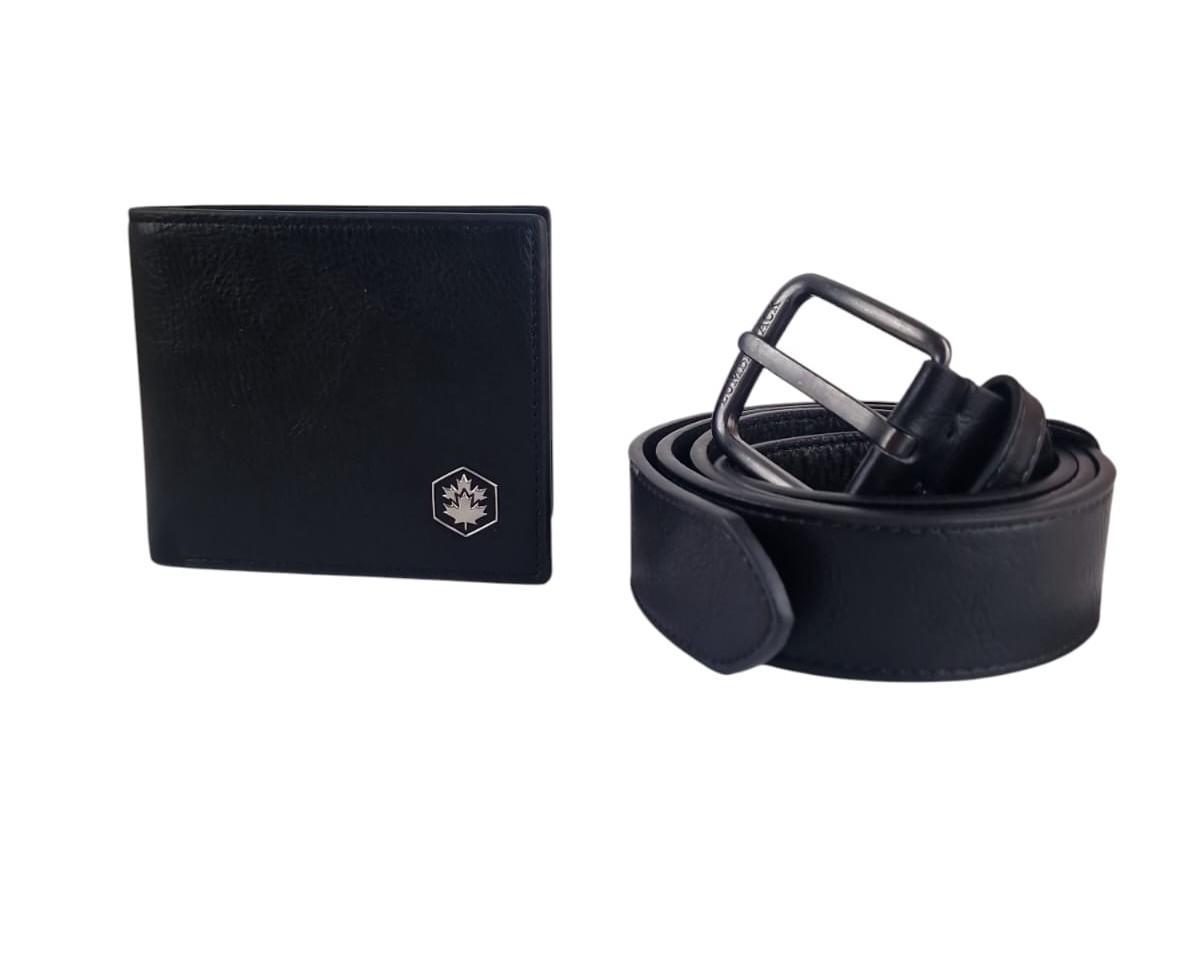 Confezione portafoglio e cintura Lumberjack uomo