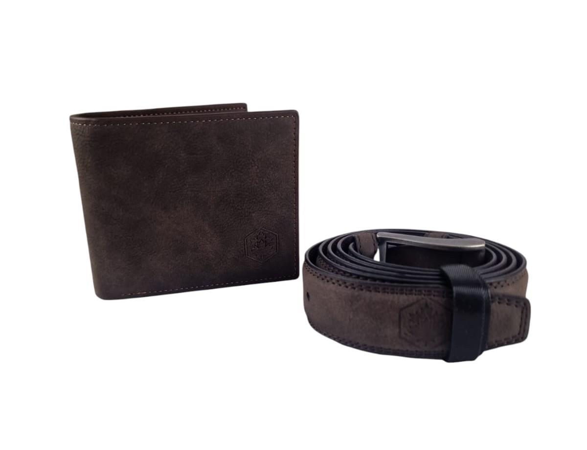 Confezione portafoglio e cintura Lumberjack uomo