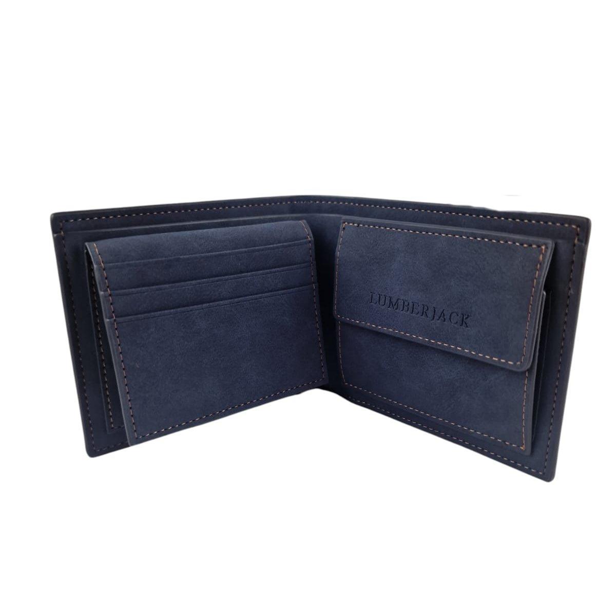 Confezione portafoglio e cintura Lumberjack uomo