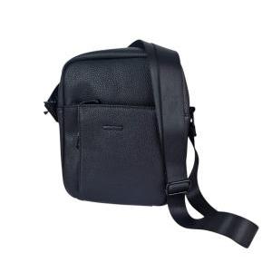 Borsello tracolla  da uomo in similpelle nero