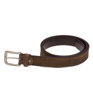 Cintura in pelle marrone  uomo