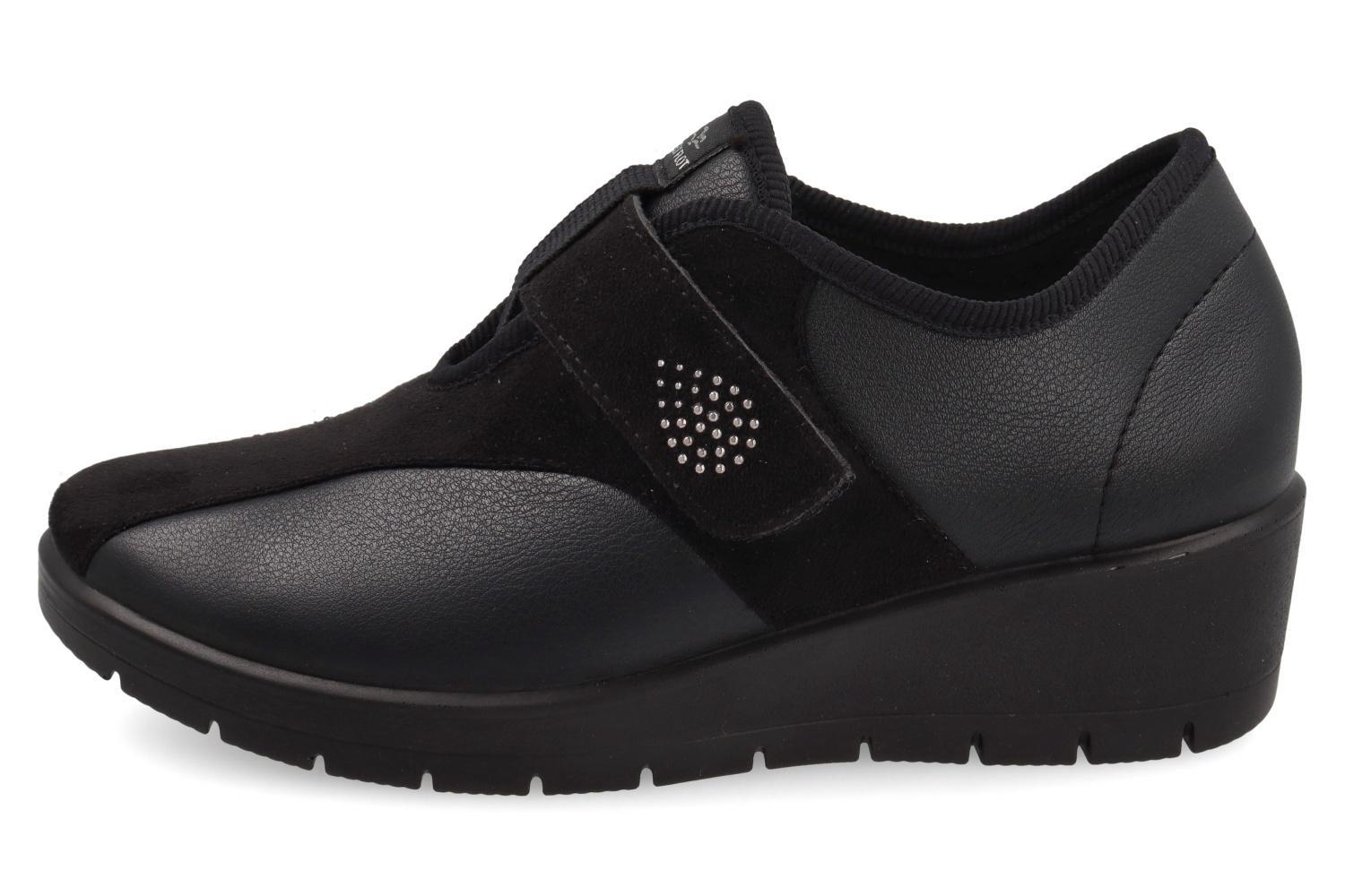 scarpa chiusa donna Fly Flot Nero