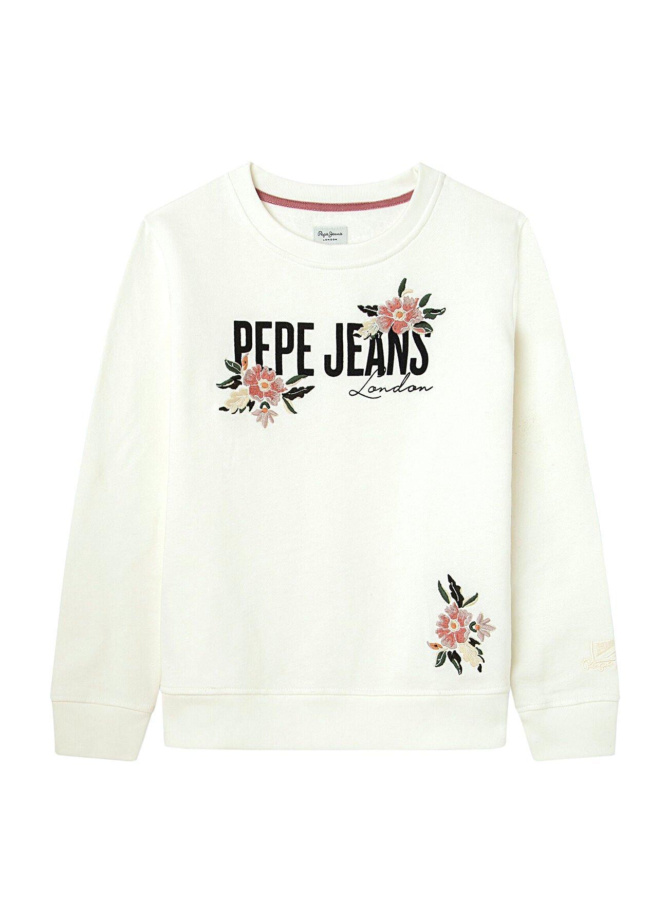 Felpa girocollo da bambina Pepe Jeans