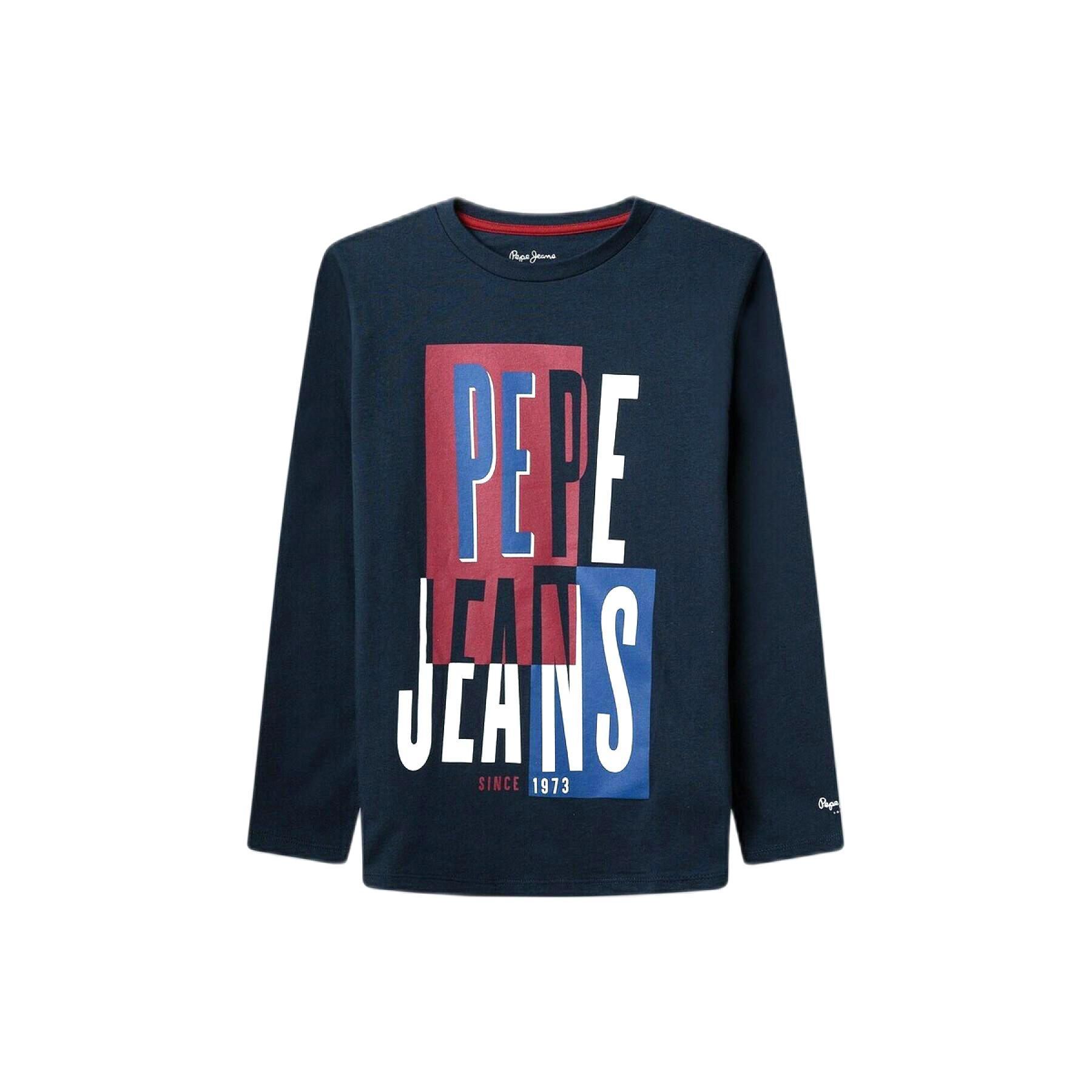 T-shirt manica lunga junior unisex Pepe Jeans