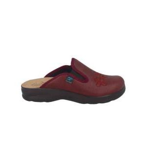 Pantofole  bordeaux donna