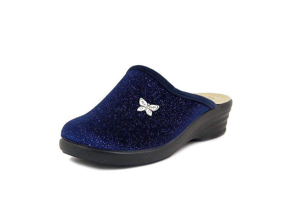 Pantofole donna dettaglio farfalla Fly Flot