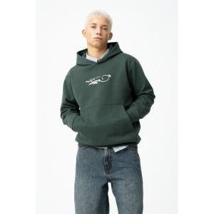 Felpa con cappuccio  verde