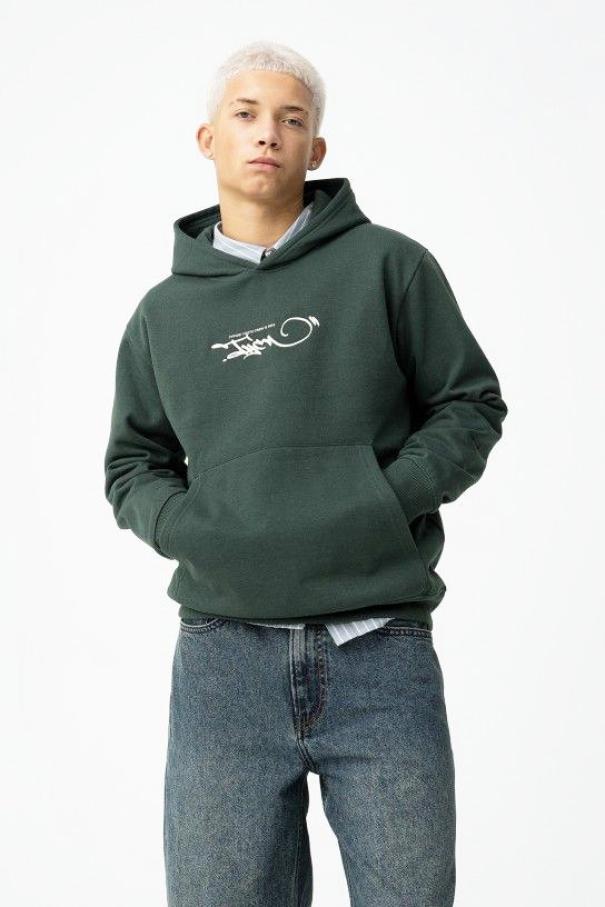 Felpa con cappuccio scritte Tiffosi uomo