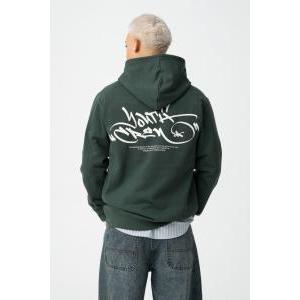 Felpa con cappuccio  verde