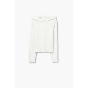Maglione con cappuccio donna