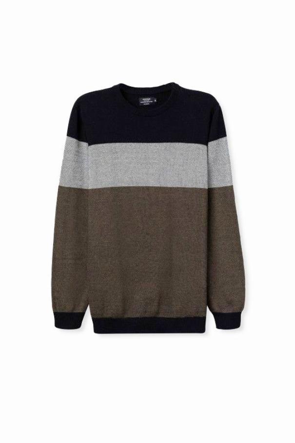 Maglioncino girocollo cotone garzato uomo Tiffosi