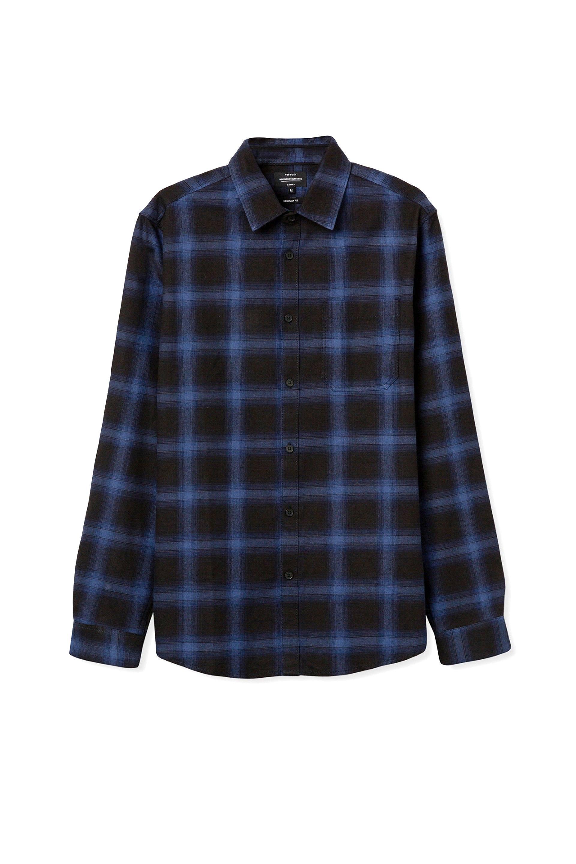 Camicia quadri in cotone da uomo Tiffosi 