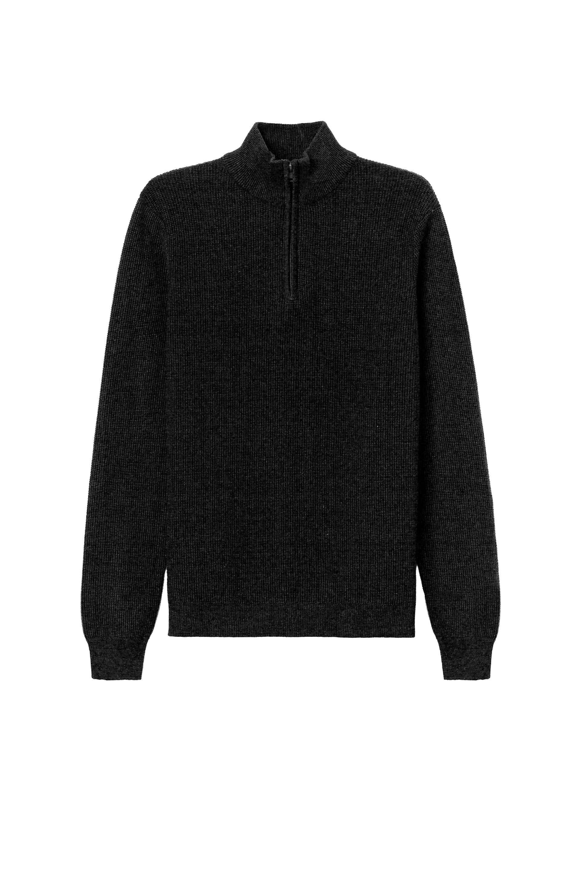 Maglione mezza zip in cotone Tiffosi uomo