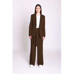 Tailleur donna  con pantalone fluido