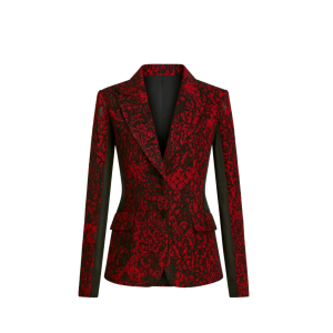 Giacca donna pizzo stampato