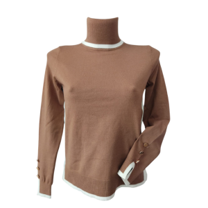 Dolce vita viscosa fianchi contrasto  camel