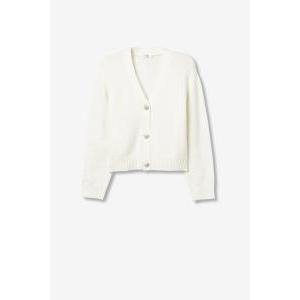 Cardigan bianco da donna