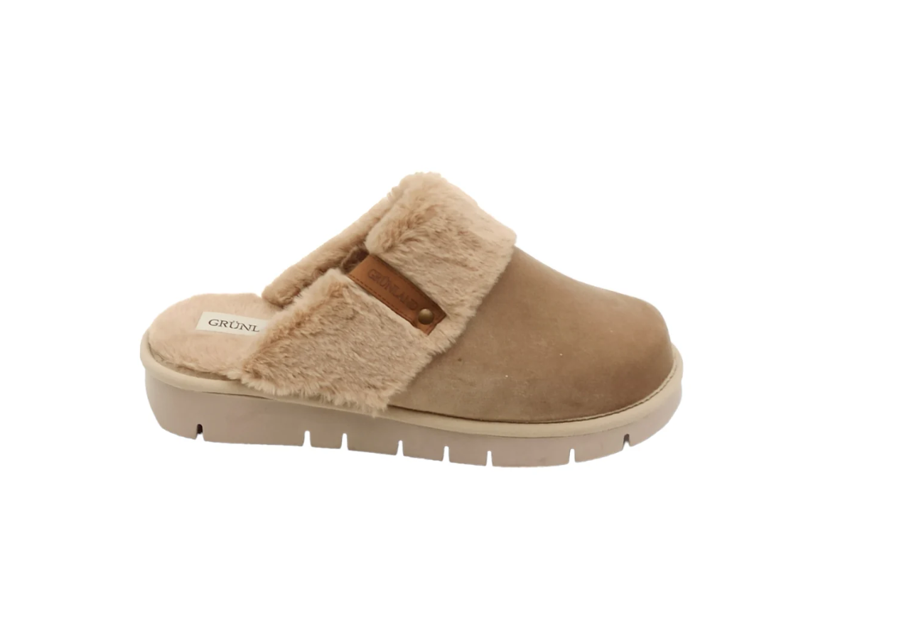 Pantofole in ecopelliccia da donna Grunland